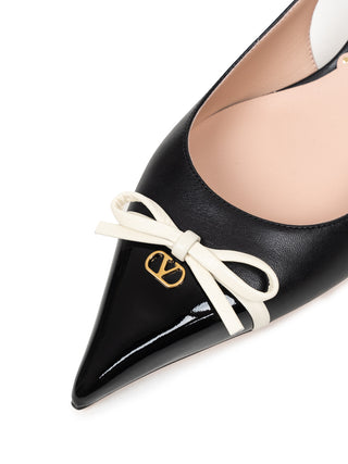 Sling Back mit Schleife
