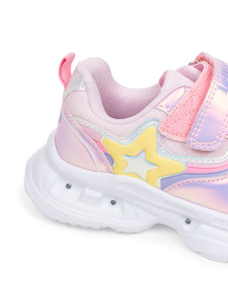 Leuchtende Margherita Sneaker - Rosa