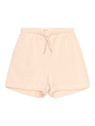 Shorts in Frottee-Optik - Ecru