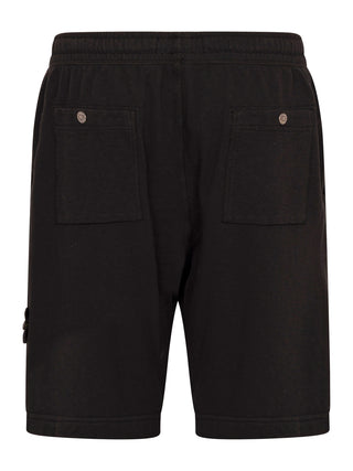 Sweatshort mit Logo-Patch