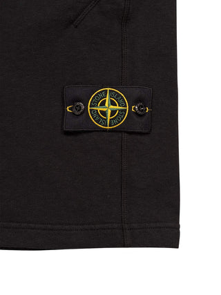 Sweatshort mit Logo-Patch