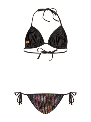Triangle Bikini mit Pailletten