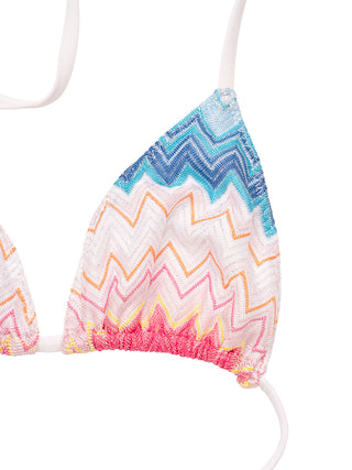 Triangel Bikini mit Zick-Zack