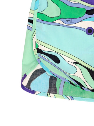 Shorts in Orchidee-Print