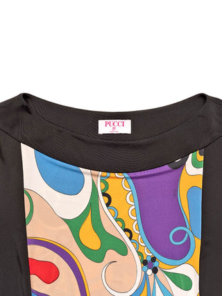 Orchidee-Print Minikleid