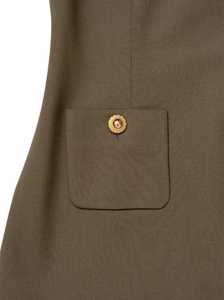Twill-Minikleid