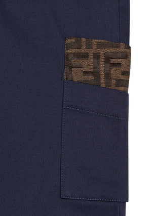 Hose mit FF-Details - Navy