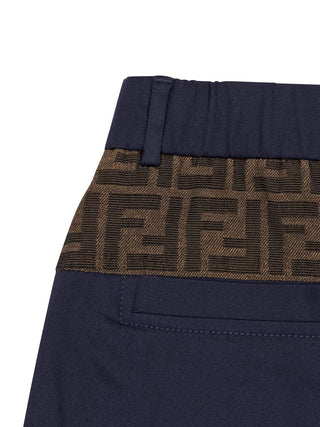 Hose mit FF-Details - Navy
