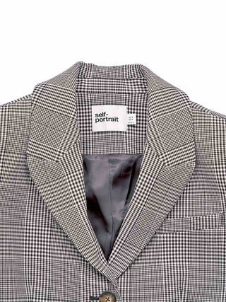 Karierter Blazer