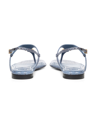 Zehenstegsandalen aus Ayers-Leder