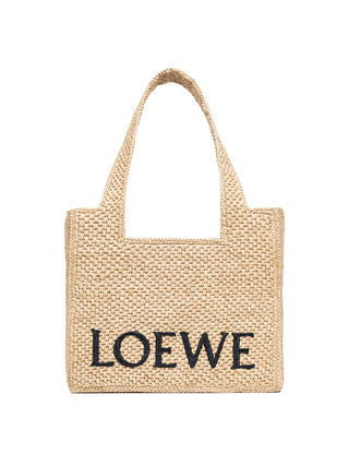 Mittelgroße Font Tote aus Bast