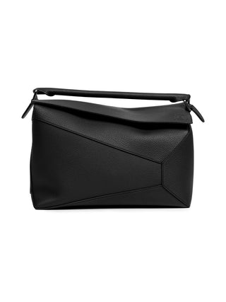 Große Puzzle Edge Tasche aus genarbtem Kalbsleder