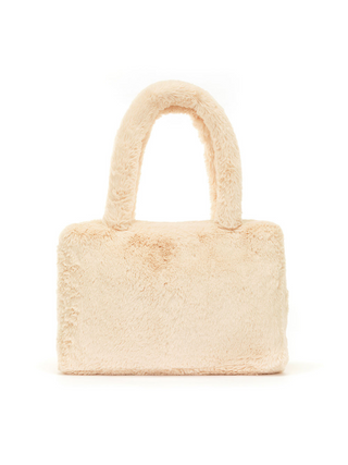 Smudge Rabbit Tote Bag - Creme