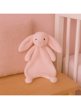 Bashful Pink Bunny Comforter - Pink
