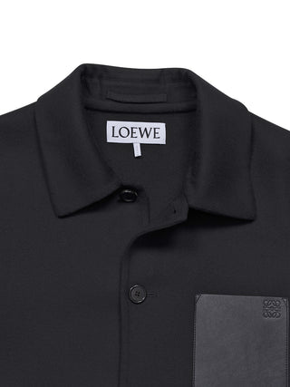 Workwear-Jacke aus Wolle und Kaschmir