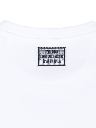 T-Shirt mit Stempel-Logo
