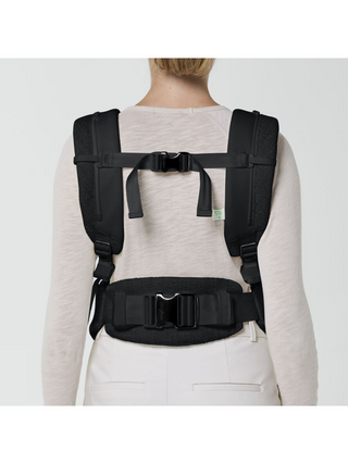 Coya Carrier Bouclé Babytrage - Stone Black/Bouclé