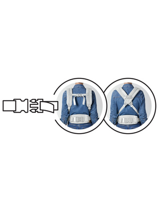 Coya Carrier Babytrage - Royal Blue/Navy Blue
