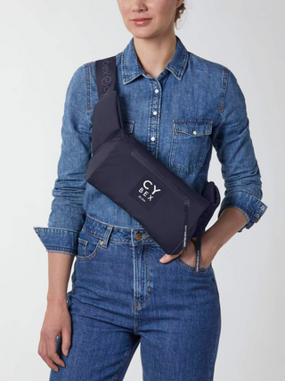 Coya Carrier Babytrage - Royal Blue/Navy Blue