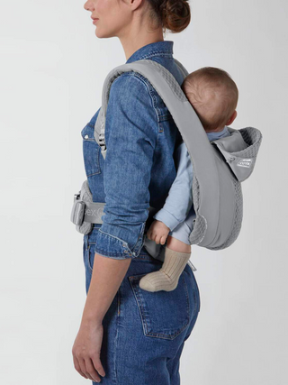 Coya Carrier Babytrage - Thunder Grey/Light Grey
