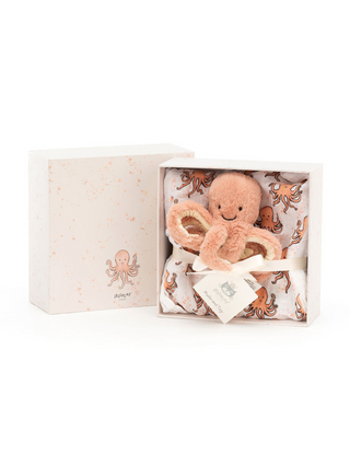 Odell Octopus Geschenkset - Koralle
