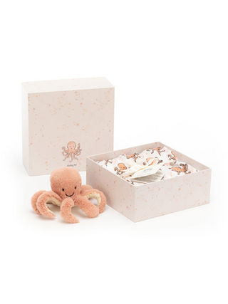 Odell Octopus Geschenkset - Koralle