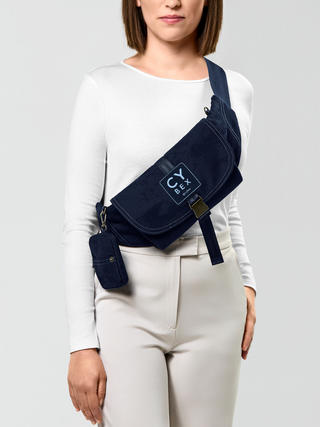 Gürteltasche Rebellious Luxury Denim Blue