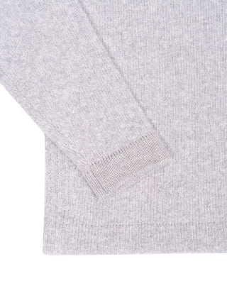 Gestrickter Pullover mit Logo-Patch