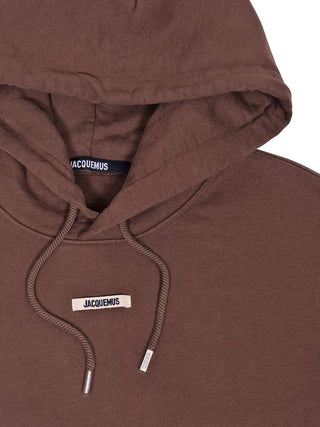 Hoodie Gros Grain in Braun