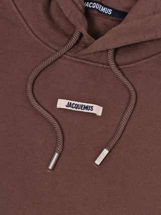 Hoodie Gros Grain in Braun