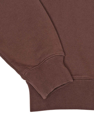 Hoodie Gros Grain in Braun