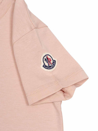 T-Shirt mit Motiv-Print - Rosa