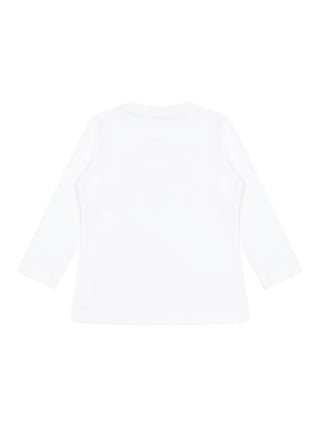 Disney x Monnalisa – T-Shirt mit Family Stitch-Print - Weiß