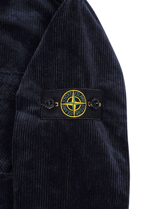 Cord-Overshirt - Navy
