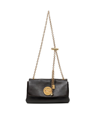 Heritage Schultertasche aus genarbtem Leder