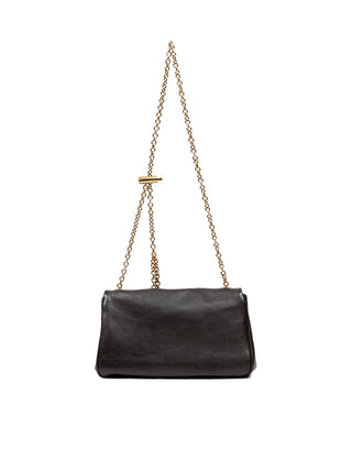 Heritage Schultertasche aus genarbtem Leder