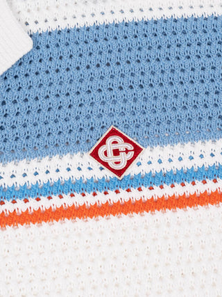 Gehäkeltes Poloshirt
