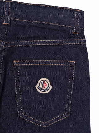 Jeans mit geradem Bein - Navy