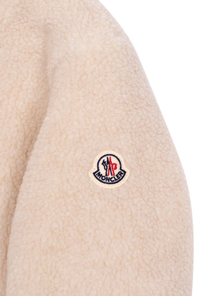 Casan wattierte Teddy-Jacke - Hellbeige