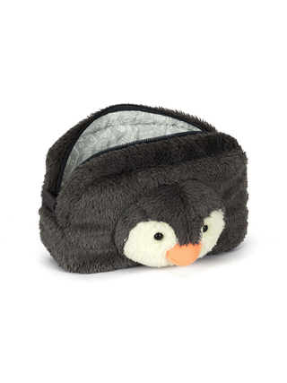 Peanut Penguin Pouch - Reißverschlusstasche - Grau