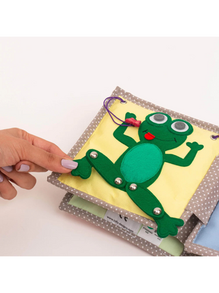 Mini Quiet Book - Dösender Löwe
