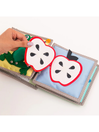 Mini Quiet Book - Dösender Löwe
