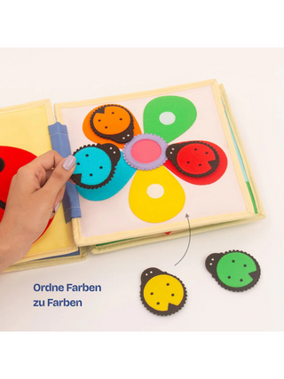 Quiet Book - Pastell junge Eule