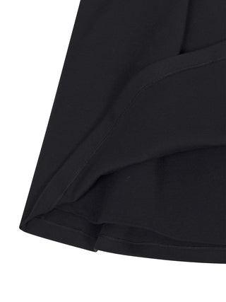 Trapezförmiges Kleid aus einer Baumwollmischung
