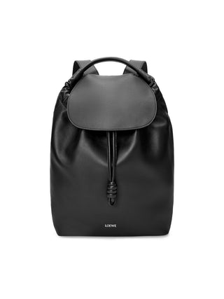 Flamenco Rucksack aus glänzendem weichem Kalbslede
