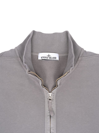 Sweatshirt mit halbem Reißverschluss