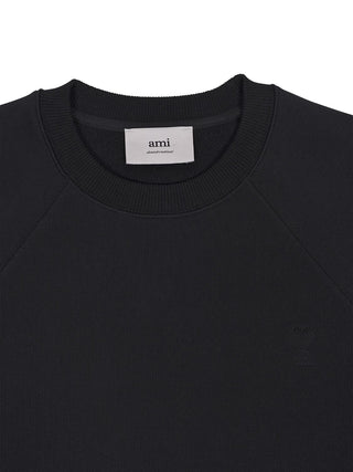 Sweatshirt mit Ami de Coeur Logo in Schwarz