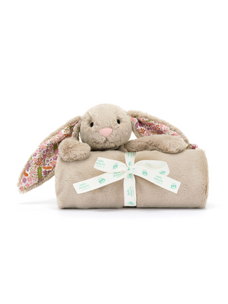 Blossom Beige Bunny "Petal" Kuscheldecke