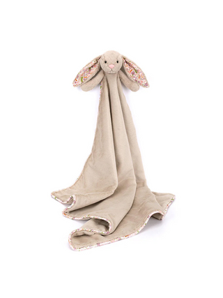 Blossom Beige Bunny "Petal" Kuscheldecke
