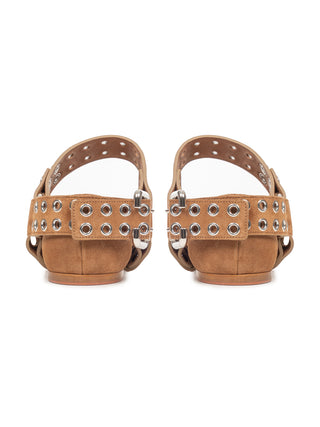 Biker-Ballerina in Wildleder
